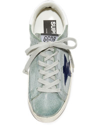 graue Wildleder Turnschuhe von Golden Goose Deluxe Brand