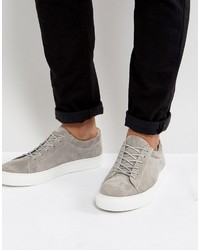 graue Wildleder Turnschuhe von Jack and Jones