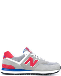 graue Wildleder Turnschuhe von New Balance