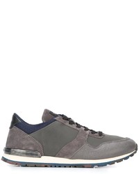 graue Wildleder Turnschuhe von Tod's