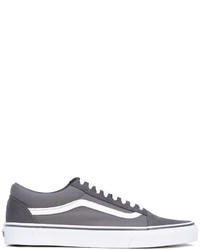 graue Wildleder Turnschuhe von Vans