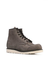 graue Wildlederfreizeitstiefel von Red Wing Shoes