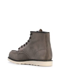 graue Wildlederfreizeitstiefel von Red Wing Shoes