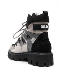 graue Wildlederfreizeitstiefel von MSGM