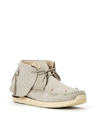 graue Wildlederfreizeitstiefel von VISVIM