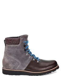 graue Wildlederfreizeitstiefel von UGG