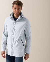 graue Windjacke von Bugatti