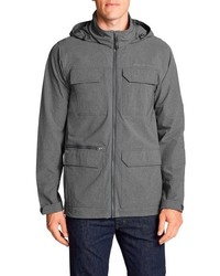 graue Windjacke von Eddie Bauer