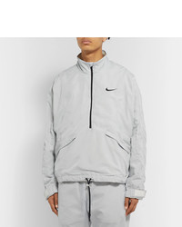 graue Windjacke von Nike