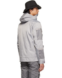 graue Windjacke von Tombogo