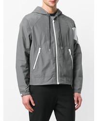 graue Windjacke von Moncler