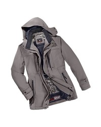 graue Windjacke von Jupiter