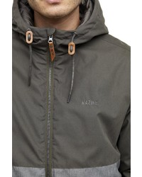 graue Windjacke von Mazine