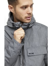 graue Windjacke von Mazine