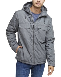 graue Windjacke von Mazine