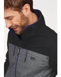 graue Windjacke von Superdry