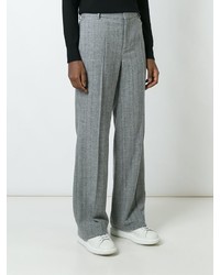 graue Wollanzughose von Calvin Klein Collection