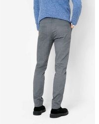 graue Wollchinohose von Brax