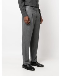 graue Wollchinohose von Zegna