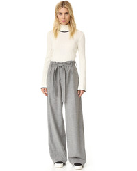 graue Wollweite hose von MSGM