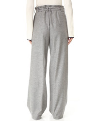 graue Wollweite hose von MSGM