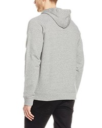 grauer bedruckter Pullover mit einem Kapuze von O'Neill