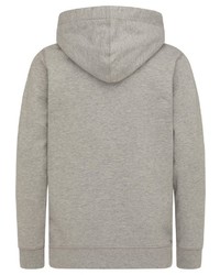 grauer bedruckter Pullover mit einem Kapuze von Petrol Industries