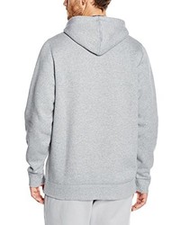 grauer bedruckter Pullover mit einem Kapuze von Under Armour