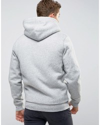 grauer bedruckter Pullover mit einem Kapuze von Jack Wills