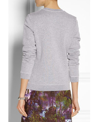 grauer bedruckter Pullover von Kenzo