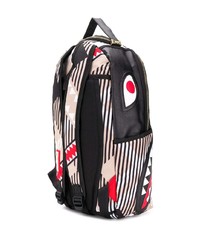 grauer bedruckter Rucksack von Sprayground