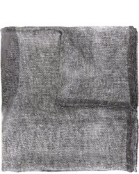 grauer bedruckter Schal von Givenchy