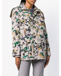 grauer Camouflage Parka von Zadig & Voltaire