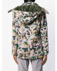 grauer Camouflage Parka von Zadig & Voltaire