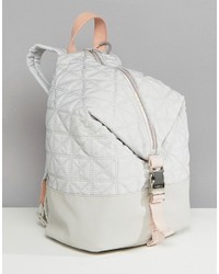 grauer gesteppter Rucksack von Fiorelli