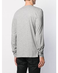 grauer Henley-Pullover von Tom Ford