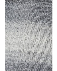 grauer horizontal gestreifter Rollkragenpullover von Esprit