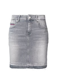 grauer Jeans Minirock von Tommy Jeans
