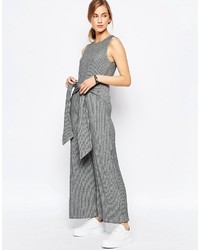 grauer Jumpsuit von Asos