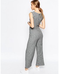 grauer Jumpsuit von Asos