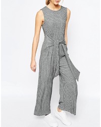 grauer Jumpsuit von Asos