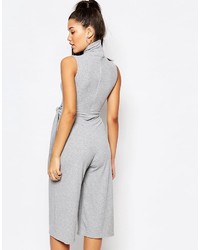 grauer Jumpsuit von Missguided