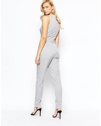 grauer Jumpsuit von Little Mistress