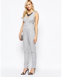 grauer Jumpsuit von Little Mistress