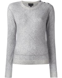 grauer Kaschmirpullover von Emporio Armani