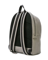 grauer Leder Rucksack von Coach