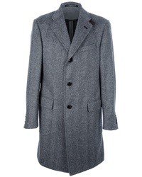 grauer Mantel von Corneliani
