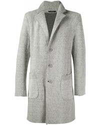 grauer Mantel von Issey Miyake
