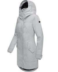 grauer Mantel von Ragwear