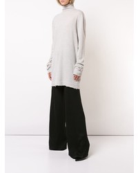 grauer Oversize Pullover von Unravel Project